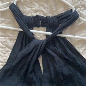 Black Anthropologie Top